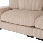 ΚΑΝΑΠΕΣ ΔΕΞΙΑ ΓΩΝΙΑ CRANFIELD HM3287.02R ΜΠΕΖ ΡΙΓΕ ΥΦΑΣΜΑ 315x167(γωνία)x67Υεκ. - Image 8