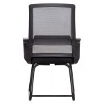 ΚΑΡΕΚΛΑ ΕΠΙΣΚΕΠΤΗ CASTER HM1228.01 PP--MESH--ΜΕΤΑΛΛΟ ΜΑΥΡΟ 46x52x94Υεκ - Image 6