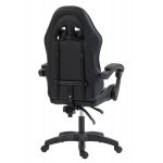 ΚΑΡΕΚΛΑ GAMING STRATUS HM1231.01 ΜΑΥΡΟ PVC--ΜΕ ΜΑΞIΛΑΡΑΚΙΑ ΜΕΣΗΣ/ΚΕΦΑΛΗΣ 62x62x119Υεκ - Image 5