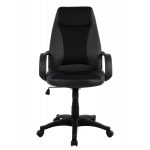 ΚΑΡΕΚΛΑ ΓΡΑΦΕΙΟΥ GAMING SIVIR HM1001.01 ΜΕ ΜΑΥΡΟ PU 59x 60x115 εκ. - Image 2