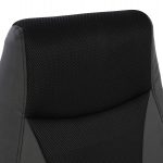 ΚΑΡΕΚΛΑ ΓΡΑΦΕΙΟΥ GAMING SIVIR HM1001.01 ΜΕ ΜΑΥΡΟ PU 59x 60x115 εκ. - Image 7