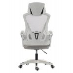 ΚΑΡΕΚΛΑ ΓΡΑΦΕΙΟΥ SALAS HM1223.02 P.P. ΛΕΥΚΟ-ΓΚΡΙ MESH ΥΦΑΣΜΑ 60x60x118-128Υεκ - Image 6