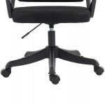 ΚΑΡΕΚΛΑ ΓΡΑΦΕΙΟΥ FRANTIC HM1224.01 ΜΑΥΡO MESH & ΠΟΛΥΠΡΟΠΥΛΕΝΙΟ 60x60x134Υεκ - Image 10