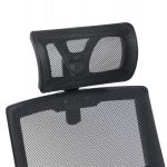 ΚΑΡΕΚΛΑ ΓΡΑΦΕΙΟΥ MATRON HM1226.01 ΜΑΥΡO PP & MESH ΥΦΑΣΜΑ 47x47x128Υεκ - Image 8
