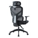 ΚΑΡΕΚΛΑ ΓΡΑΦΕΙΟΥ APEX HM1227.01 ΜΑΥΡO MESH & PP 68x68x120-130Υεκ - Image 6