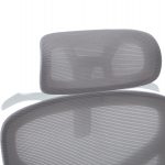 ΚΑΡΕΚΛΑ ΓΡΑΦΕΙΟΥ APEX HM1227.02 ΛΕΥΚΟ PP--ΑΝΟΙΧΤΟ ΓΚΡΙ MESH 68x68x120-130Υεκ - Image 8