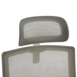 ΚΑΡΕΚΛΑ ΓΡΑΦΕΙΟΥ VELOCITY HM1229.02 ΛΕΥΚΟ PP--ΑΝΟΙΧΤΟ ΓΚΡΙ MESH 61x62x123Υεκ - Image 7