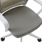 ΚΑΡΕΚΛΑ ΓΡΑΦΕΙΟΥ VELOCITY HM1229.02 ΛΕΥΚΟ PP--ΑΝΟΙΧΤΟ ΓΚΡΙ MESH 61x62x123Υεκ - Image 9