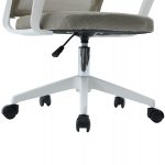 ΚΑΡΕΚΛΑ ΓΡΑΦΕΙΟΥ VELOCITY HM1229.02 ΛΕΥΚΟ PP--ΑΝΟΙΧΤΟ ΓΚΡΙ MESH 61x62x123Υεκ - Image 10