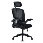 ΚΑΡΕΚΛΑ ΓΡΑΦΕΙΟΥ FLOATER HM1230.01 ΜΑΥΡO MESH & PP 62x62x106-116Υεκ - Image 5