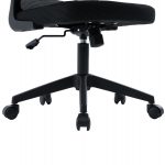 ΚΑΡΕΚΛΑ ΓΡΑΦΕΙΟΥ FLOATER HM1230.01 ΜΑΥΡO MESH & PP 62x62x106-116Υεκ - Image 10