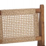 ΚΑΡΕΚΛΑ LOUNGE LUKILLA HM9913 ΞΥΛΟ TEAK ΣΕ ΦΥΣΙΚΟ--ΣΥΝΘ.ΣΧΟΙΝΙ ΜΠΕΖ 55,5x74x65Υεκ. - Image 7