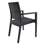 ΠΟΛΥΘΡΟΝΑ ΠΟΛΥΠΡΟΠΥΛΕΝΙΟΥ ΒΑΡΕΩΣ ΤΥΠΟΥ KAGANU DARK GREY HM5134.01 57x55,5x89 εκ. - Image 5