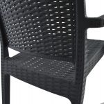 ΠΟΛΥΘΡΟΝΑ ΠΟΛΥΠΡΟΠΥΛΕΝΙΟΥ ΒΑΡΕΩΣ ΤΥΠΟΥ KAGANU DARK GREY HM5134.01 57x55,5x89 εκ. - Image 8