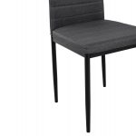 ΚΑΡΕΚΛΑ ΜΕΤΑΛΛΙΚΗ LADY HM0037.20 ΓΚΡΙ ΥΦΑΣΜΑ ΜΕΤΑΛΛΙΚΟ ΣΚΕΛΕΤΟ K/D 40x48x95 - Image 10