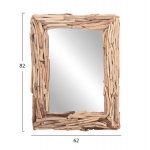 ΚΑΘΡΕΠΤΗΣ ΤΟΙΧΟΥ TWIGS HM4440 DRIFTWOOD ΣΕ ΦΥΣΙΚΟ ΧΡΩΜΑ 62x10x82Υεκ. - Image 2