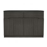 ΜΠΟΥΦΕΣ JOLENE HM2234.01 2 ΣΥΡΤΑΡΙΑ & 4 ΠΟΡΤΕΣ ZEBRANO 120X40X80εκ. - Image 2