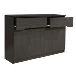 ΜΠΟΥΦΕΣ JOLENE HM2234.01 2 ΣΥΡΤΑΡΙΑ & 4 ΠΟΡΤΕΣ ZEBRANO 120X40X80εκ. - Image 3