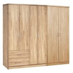 ΝΤΟΥΛΑΠΑ 6ΦΥΛΛΗ BLAKELY HM21235.02 ΜΕΛΑΜΙΝΗ ΧΡΩΜΑ SONAMA 201x43x181Υεκ
