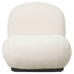 ΠΟΛΥΘΡΟΝΑ BEANY HM9591.06 ΕΚΡΟΥ ΜΠΟΥΚΛΕ ΥΦΑΣΜΑ 85x82x77Υ εκ. - Image 2