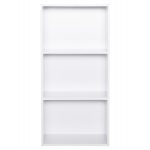 ΡΑΦΙΕΡΑ ΤΟΙΧΟΥ CUBICON HM9941.01 ΛΕΥΚΗ ΜΕΛΑΜΙΝΗ 38,5x23,5x80Υεκ. - Image 3