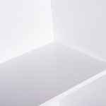 ΡΑΦΙΕΡΑ ΤΟΙΧΟΥ CUBICON HM9941.01 ΛΕΥΚΗ ΜΕΛΑΜΙΝΗ 38,5x23,5x80Υεκ. - Image 8