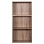 ΡΑΦΙΕΡΑ ΤΟΙΧΟΥ CUBICON HM9941.02 SONAMA OAK ΜΕΛΑΜΙΝΗ 38,5x23,5x80Υεκ. - Image 3