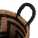 ΣΕΤ ΔΙΑΚΟΣΜΗΤΙΚΑ ΚΑΛΑΘΙΑ HM7846.02 ΑΠΟ MENDONG GRASS ΣΕ ΜΑΥΡΟ-ΦΥΣΙΚΟ Φ36x32-40Υεκ. - Image 6