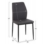 ΣΕΤ ΤΡΑΠΕΖΑΡΙΑΣ 5ΤΜΧ RAVEN HM10743 ΚΕΡΑΜΙΚΟ TOP ΓΚΡΙ ΜΑΡΜΑΡΟ--ΓΚΡΙ ΥΦΑΣΜΑ - Image 2