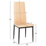 ΣΕΤ ΤΡΑΠΕΖΑΡΙΑΣ 5ΤΜΧ RAVEN HM21266.02 ΚΕΡΑΜΙΚΟ TOP CALACATTA--ΚΡΕΜ PU - Image 3