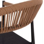 ΣΕΤ ΤΡΑΠΕΖΑΡΙΑΣ 7ΤΜΧ BERG HM10876.01 ΤΡΑΠΕΖΙ ΜΕΤΑΛ.ΓΚΡΙ--ΚΑΡΕΚΛΕΣ ΑΛΟΥΜΙΝΙΟΥ - Image 9