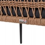ΣΕΤ ΤΡΑΠΕΖΑΡΙΑΣ 9ΤΜΧ STAD HM10865.01 ΓΚΡΙ ΑΛΟΥΜΙΝΙΟ-SINTERED STONE TOP-OLEFIN - Image 9