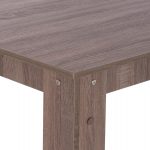 ΣΕΤ ΤΡΑΠΕΖΑΡΙΑΣ ΕΣ.ΧΩΡΟΥ 5ΤΜΧ KELVIN HM10886.05 ΜΕΛΑΜΙΝΗ SONAMA OAK-ΜΑΥΡΟ ΒΕΛΟΥΔΟ - Image 7