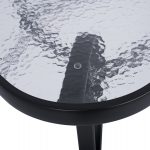 ΣΕΤ ΤΡΑΠΕΖΑΡΙΑΣ ΕΞΩΤ.ΧΩΡΟΥ 5ΤΜΧ REDAN HM10890.01 ΜΕΤΑΛΛΟ-TEXTILENE ΜΑΥΡΟ & ΣΚΟΥΡΟ ΓΚΡΙ - Image 10