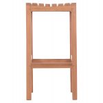ΣΚΑΜΠΟ ΜΠΑΡ NIKOL HM18109 ΞΥΛΟ ΤΕΑΚ ΣΕ ΦΥΣΙΚΟ 40x40x77Υεκ. - Image 3