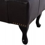 ΤΑΜΠΟΥΡΕ ΥΠΟΠΟΔΙΟ T.CHESTERFIELD EMMA HM226.01 PU 80x44x39Y εκ.ΣΚ.ΚΑΦΕ - Image 6