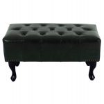 ΤΑΜΠΟΥΡΕ ΥΠΟΠΟΔΙΟ T.CHESTERFIELD EMMA HM226.08 PU ΚΥΠΑΡΙΣΣΙ-ΜΑΥΡΑ ΠΟΔΙΑ 80x45x39Yεκ. - Image 3