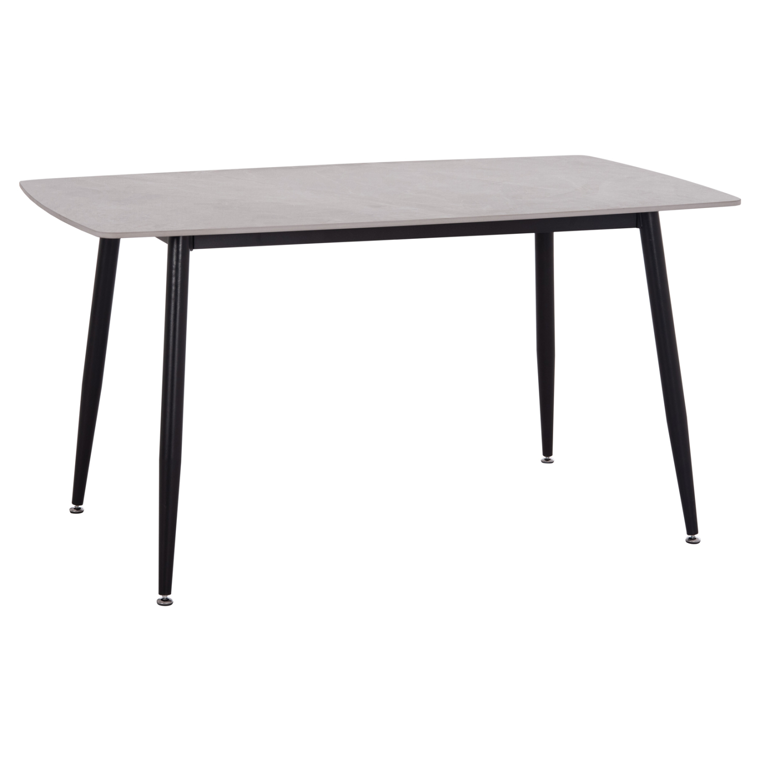 trapezi-fb91814913-keramiko-top-gkri-mar ΤΡΑΠΕΖΙ RAVEN HM18149.13 ΚΕΡΑΜΙΚΟ TOP ΜΕ ΟΨΗ ΓΚΡΙ ΜΑΡΜΑΡΟ 140x80x74Υεκ. - Image 1