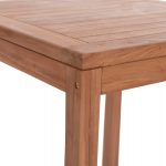 ΤΡΑΠΕΖΙ ΜΠΑΡ ΤΕΤΡΑΓΩΝΟ PRESSCOT HM18113 ΞΥΛΟ TEAK ΣΕ ΦΥΣΙΚΟ 70x70x105Υεκ. - Image 7