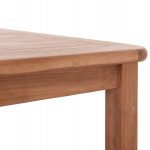 ΤΡΑΠΕΖΙ ΤΕΤΡΑΓΩΝΟ PRESSCOT HM18122 ΞΥΛΟ TEAK--ΦΥΣΙΚΟ 80x80x76Υεκ. - Image 8