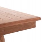 ΤΡΑΠΕΖΙ ΤΡΑΠΕΖΑΡΙΑΣ WONDER HM18116 ΞΥΛΟ TEAK--ΦΥΣΙΚΟ 180x91x75Υεκ. - Image 8