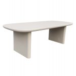ΤΡΑΠΕΖΙ ΤΡΑΠΕΖΑΡΙΑΣ AZAMI HM6600.02 ΜΠΕΖ FIBER CEMENT 240x100x75Υεκ.