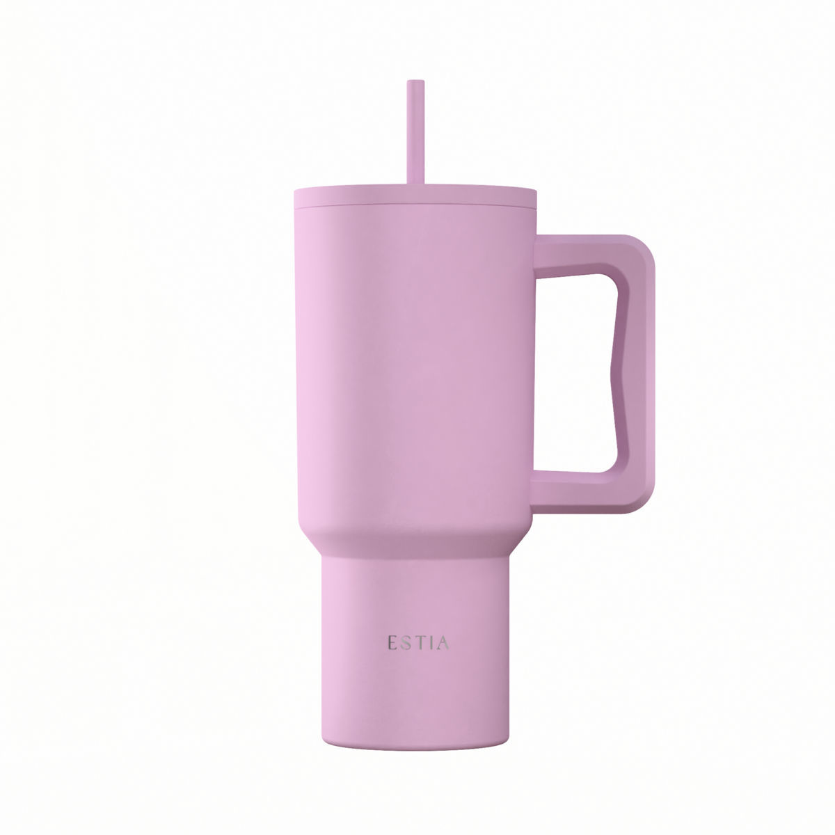 0017224_-straw-tumbler-xl-save-the-aegean-900ml-lavender ESTIA ΘΕΡΜΟΣ STRAW TUMBLER XL SAVE THE AEGEAN 900ml LAVENDER - Image 1