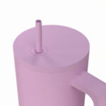 ESTIA ΘΕΡΜΟΣ STRAW TUMBLER XL SAVE THE AEGEAN 900ml LAVENDER - Image 3