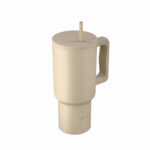 ESTIA ΘΕΡΜΟΣ STRAW TUMBLER XL SAVE THE AEGEAN 900ml DUNE - Image 2