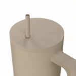 ESTIA ΘΕΡΜΟΣ STRAW TUMBLER XL SAVE THE AEGEAN 900ml DUNE - Image 3
