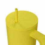 ESTIA ΘΕΡΜΟΣ STRAW TUMBLER XL SAVE THE AEGEAN 900ml SUNBEAM - Image 3