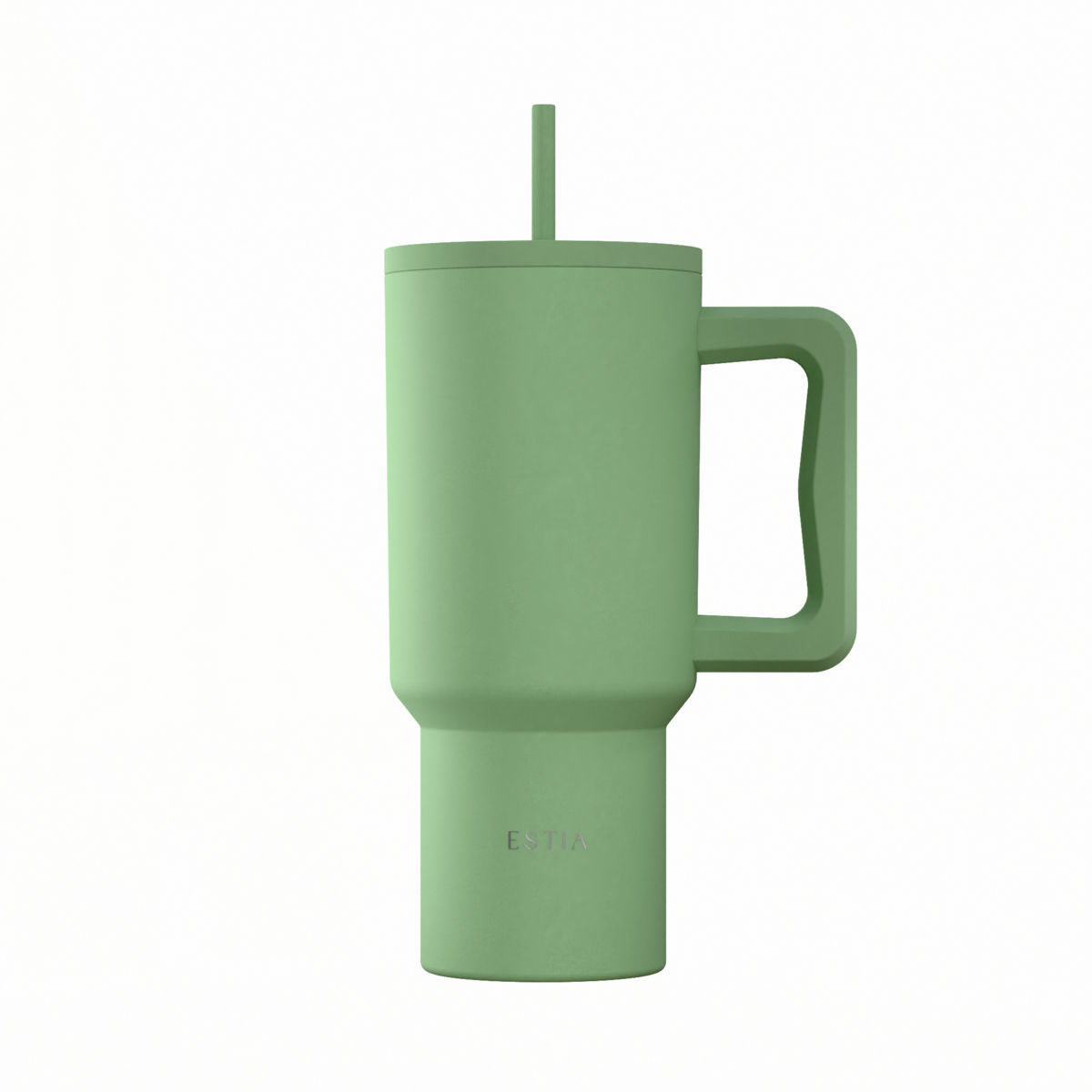 0017233_-straw-tumbler-xl-save-the-aegean-900ml-pine ESTIA ΘΕΡΜΟΣ STRAW TUMBLER XL SAVE THE AEGEAN 900ml PINE - Image 1