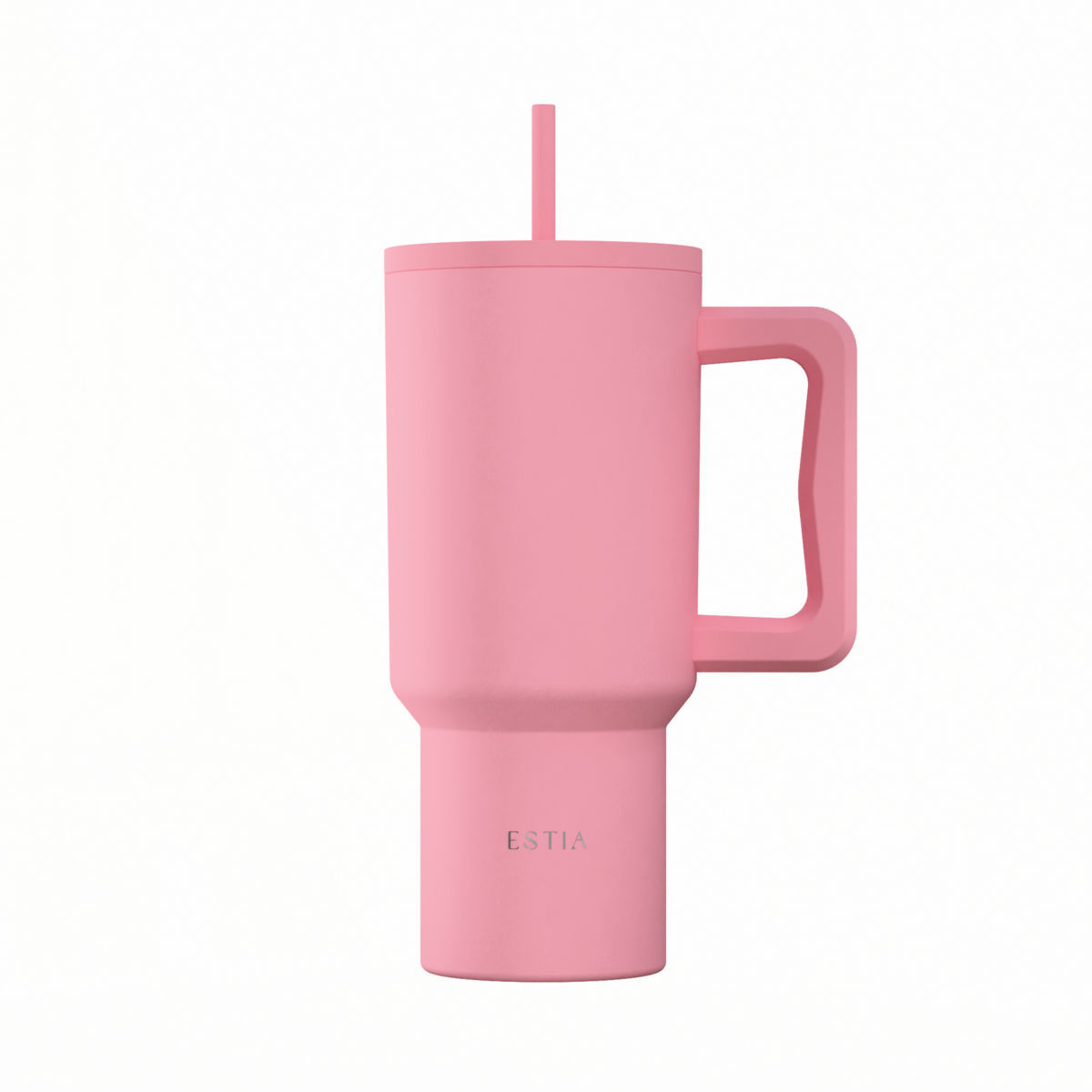 0017273_-straw-tumbler-xl-save-the-aegean-900ml-rose ESTIA ΘΕΡΜΟΣ STRAW TUMBLER XL SAVE THE AEGEAN 900ml ROSE - Image 1