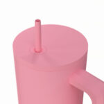 ESTIA ΘΕΡΜΟΣ STRAW TUMBLER XL SAVE THE AEGEAN 900ml ROSE - Image 3
